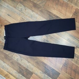 J Crew 365 High-Rise Cameron Trousers in Navy Blue
